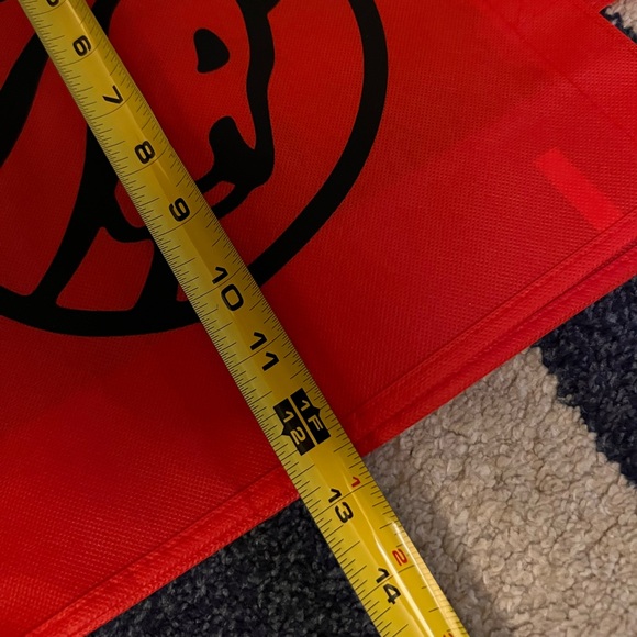 New York Public Library NYPL Red 125 Birthday Anniversary Lion Tote Bag - Picture 6 of 6